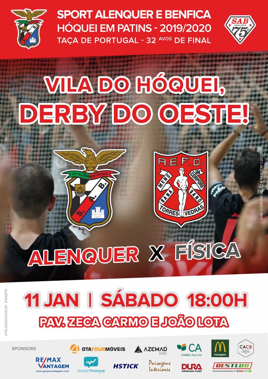 Alenquer x Fisica Taça de Portugal Hóquei em Patins