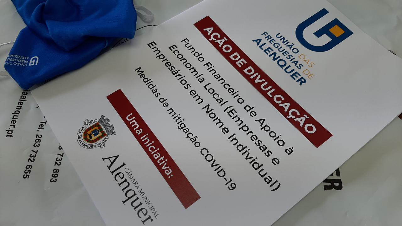 Ac&ccedil;&atilde;o de divulga&ccedil;&atilde;o junto dos empres&aacute;rios e empresas da Freguesia